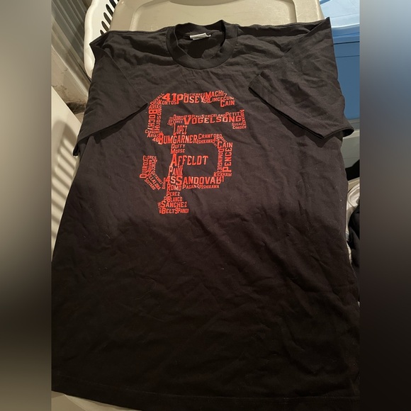 San Francisco Giants Short Sleeve Shirt Size XXL - Picture 1 of 3